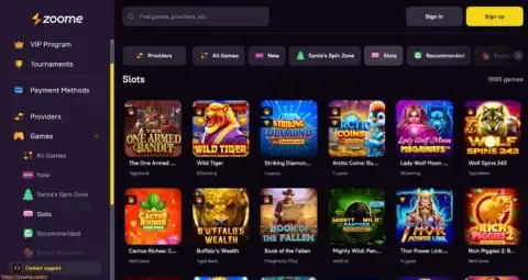 Zoome Casino Slots