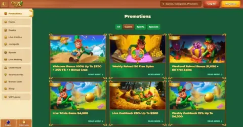 Green Luck Casino Promotions