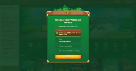 Green Luck Casino Welcome Bonus Package