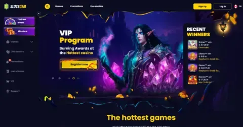 Slotsgem Casino Free Spins