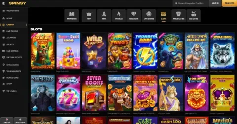 Spinsy Casino Slots