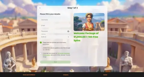 Imperial Wins Casino Welcome Bonus Package