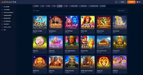 Axe Casino Slots