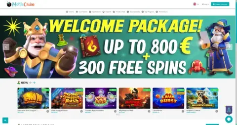 Merlin Casino Free Spins