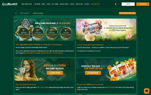 Gomblingo Casino Promotions