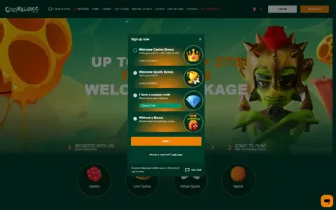 Gomblingo Casino Welcome Bonus Package