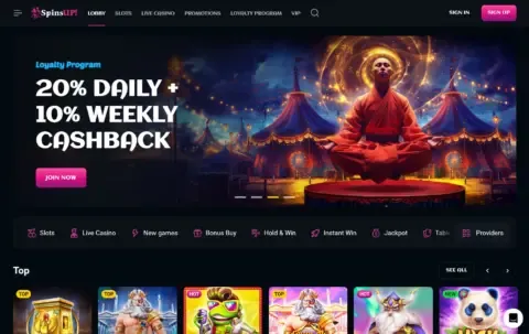 Spinsup Casino Free Spins