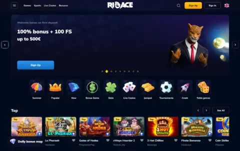 Rioace Casino Free Spins