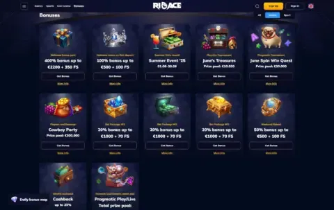 Rioace Casino Promotions
