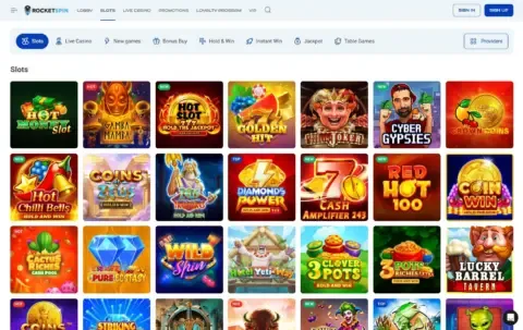 Rocket Spin Casino Slots