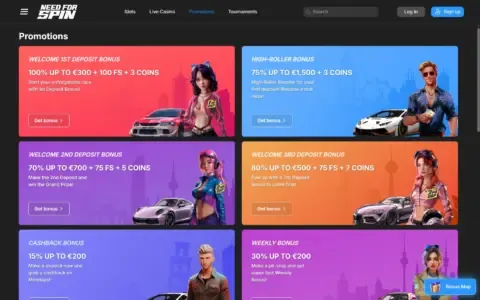 Need For Spin Casino Promotions