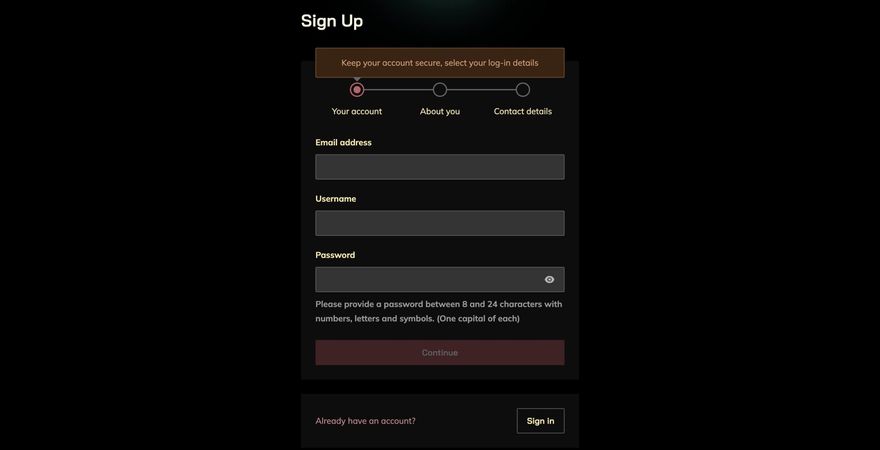 Registration Process