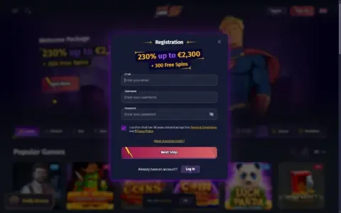 Spinlander Casino Welcome Bonus Package
