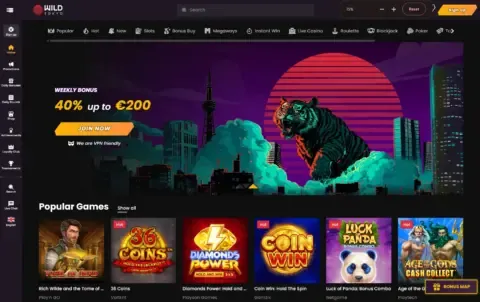 Wild Tokyo Casino Free Spins