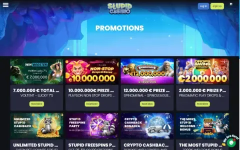 Stupid Casino Promotions