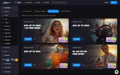 Lucky Vibe Casino Promotions