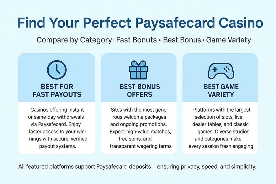 Best Paysafecard Casinos
