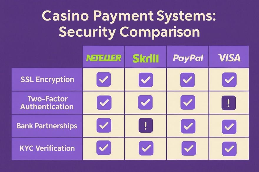 Security Feature Matrix