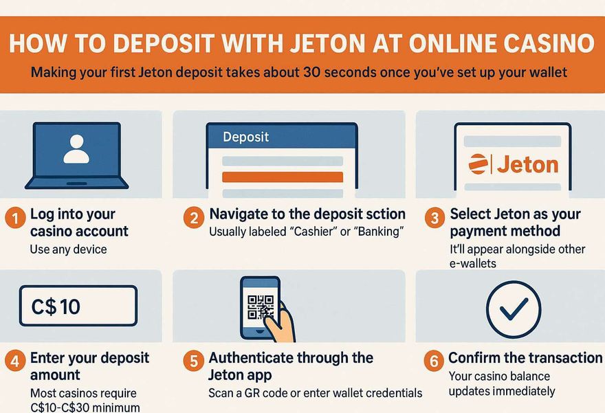 How to Deposit with Jeton at Online Casinos