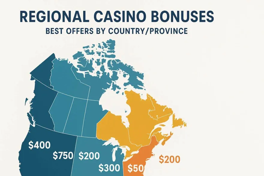 Regional Casino Bonuses