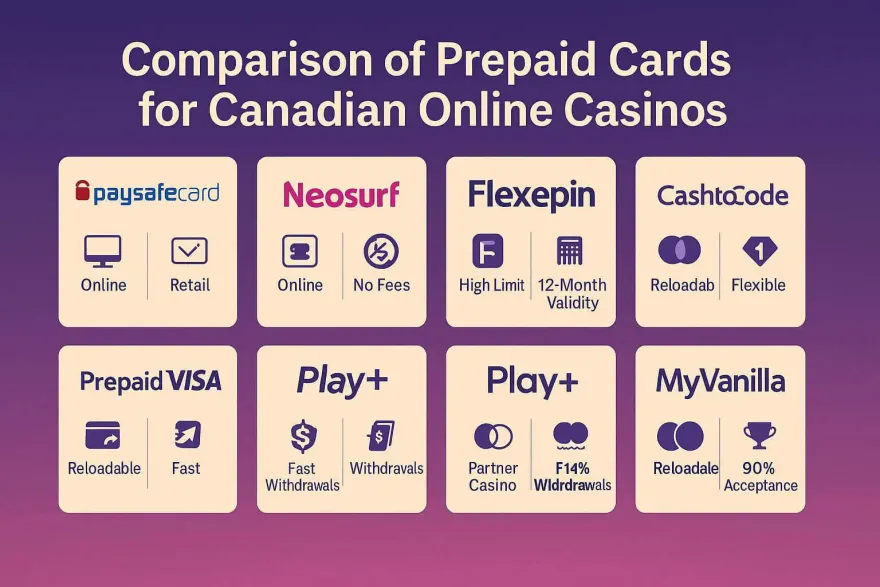 Best Prepaid Cards for Canadian Online Casinos