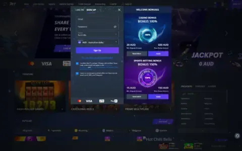 Jet Casino Welcome Bonus Package