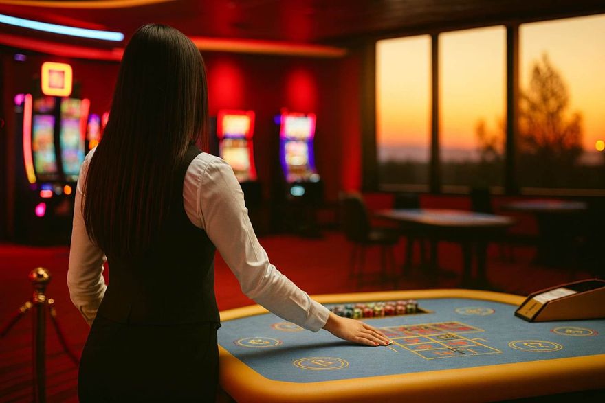 Mobile Live Casino Session