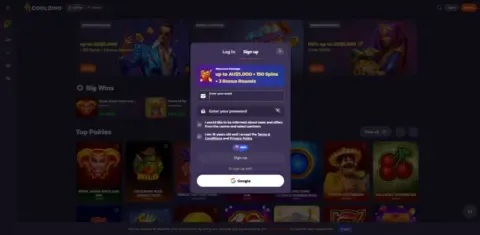 Coolzino Casino Welcome Bonus Package