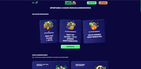Spinpanda Casino Promotions
