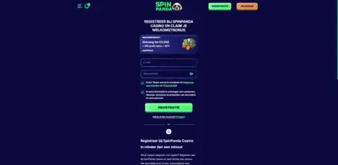 Spinpanda Casino Welcome Bonus Packag