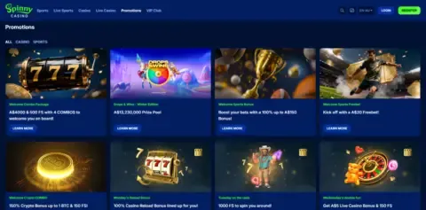 Spinnycasino Casino Promotions