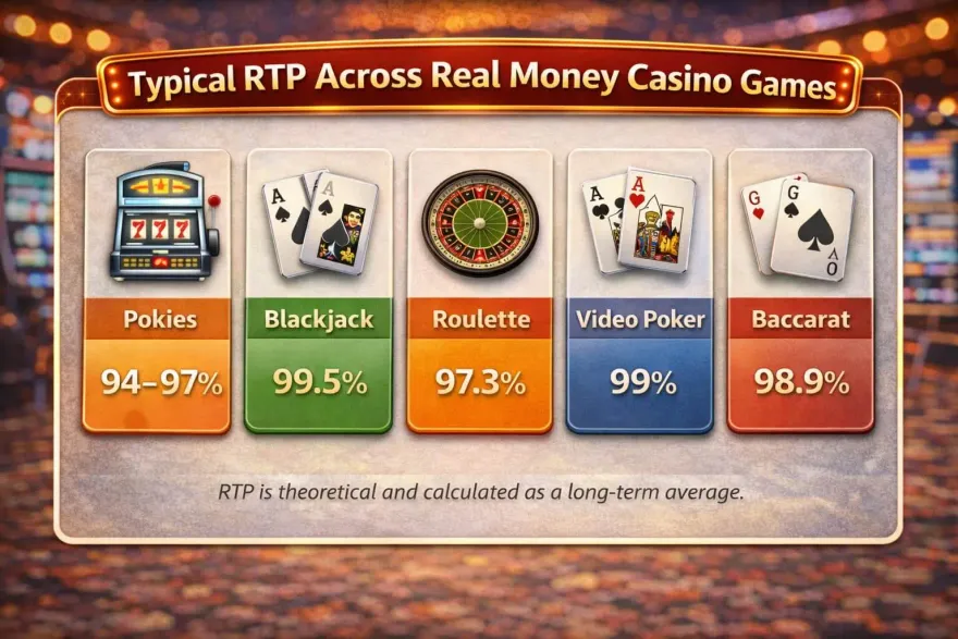 Typical RTP Across Real Money Casino Games