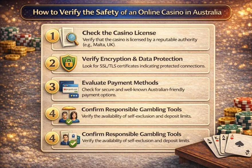 How to Verify the Safety of an Online Casino in Australia