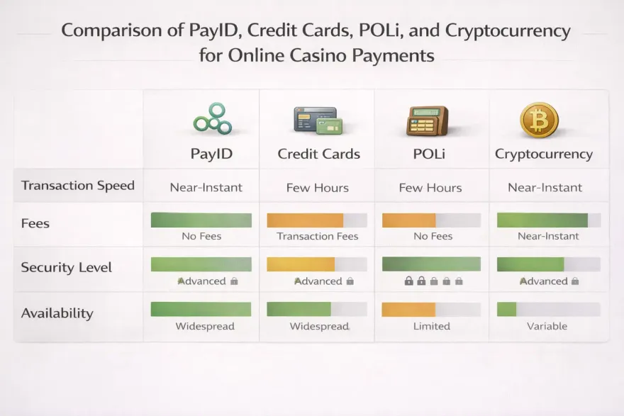 PayID Online Casinos vs. Alternative Banking Methods