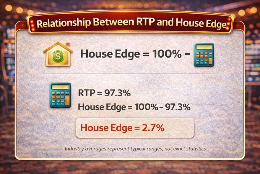 Relationship Between RTP and House Edge