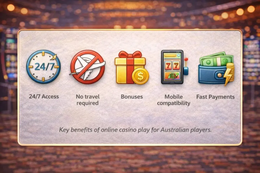 Why Many Aussies Prefer Online Casino Play