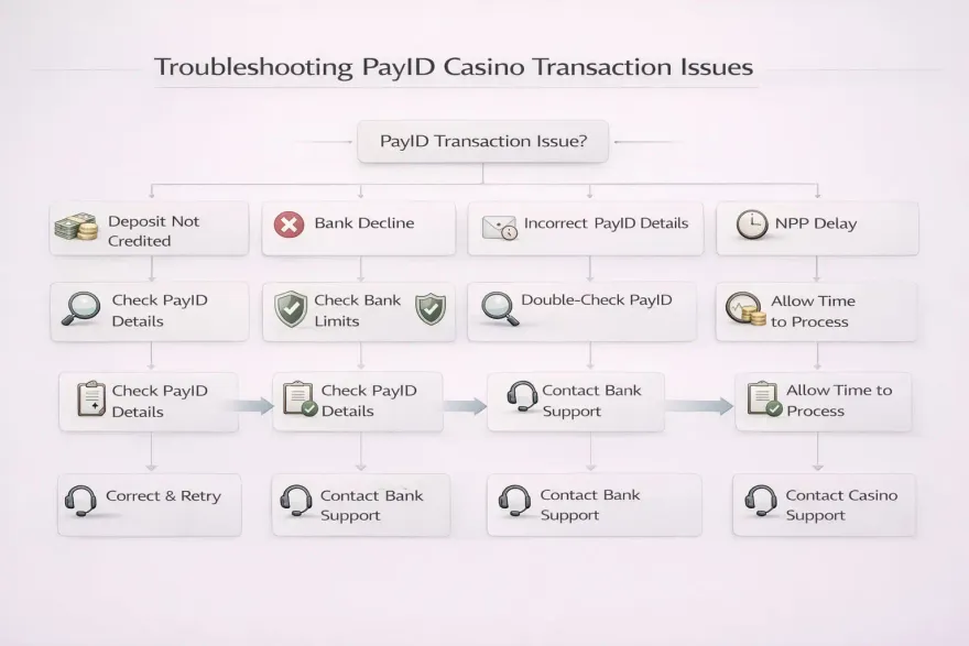 Troubleshooting Common PayID Casino Issues