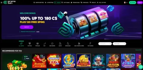 Granawin Casino Free Spins