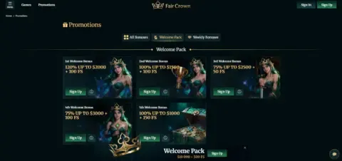 Fair Crown Casino Promotions