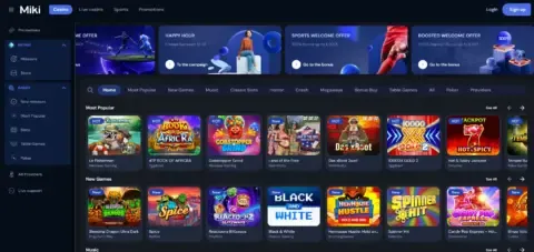 Miki Casino Free Spins