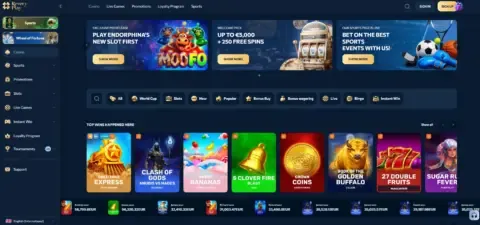 Revery Play Casino Free Spins