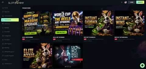 Slotbunny Casino Promotions