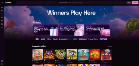 Lussurio Casino Free Spins