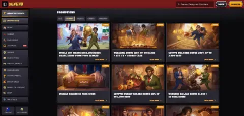 Wintino Casino Promotions