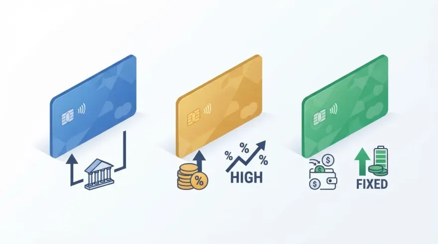 Debit, credit and prepaid Mastercard casino deposit cards