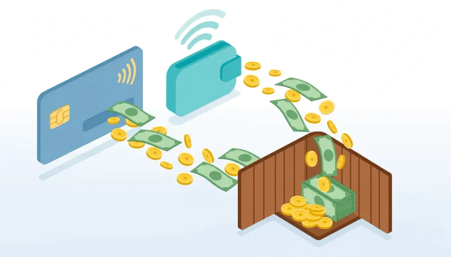 Winnings routed to bank card or e-wallet, not phone bill