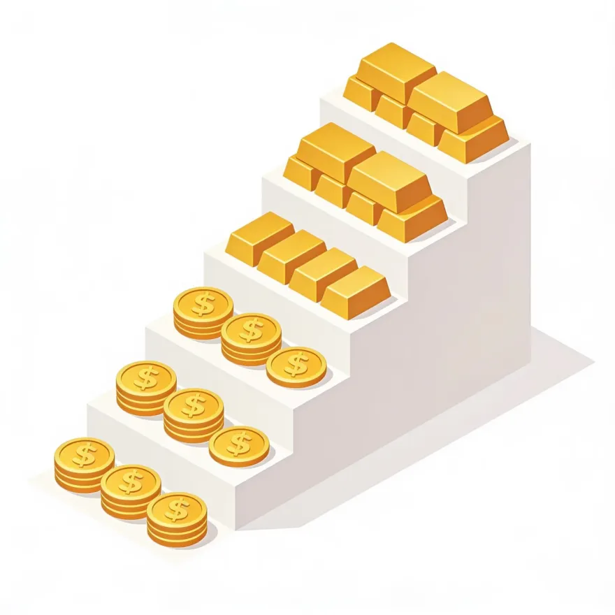 Deposit tiers comparison showing $4 to $20 escalation for Canadian online casinos
