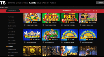 Guts casino jackpots