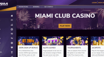 miami club casino new design