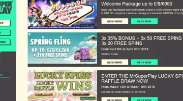 mr superplay casino promotions